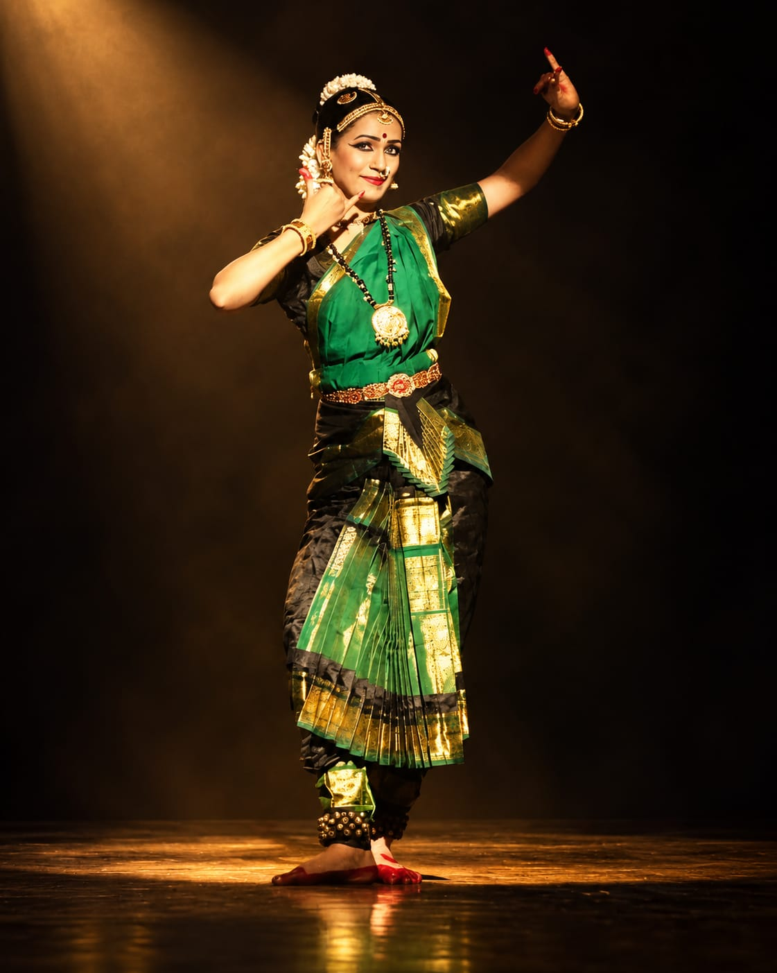 Bharatanatyam training journey photograph 3