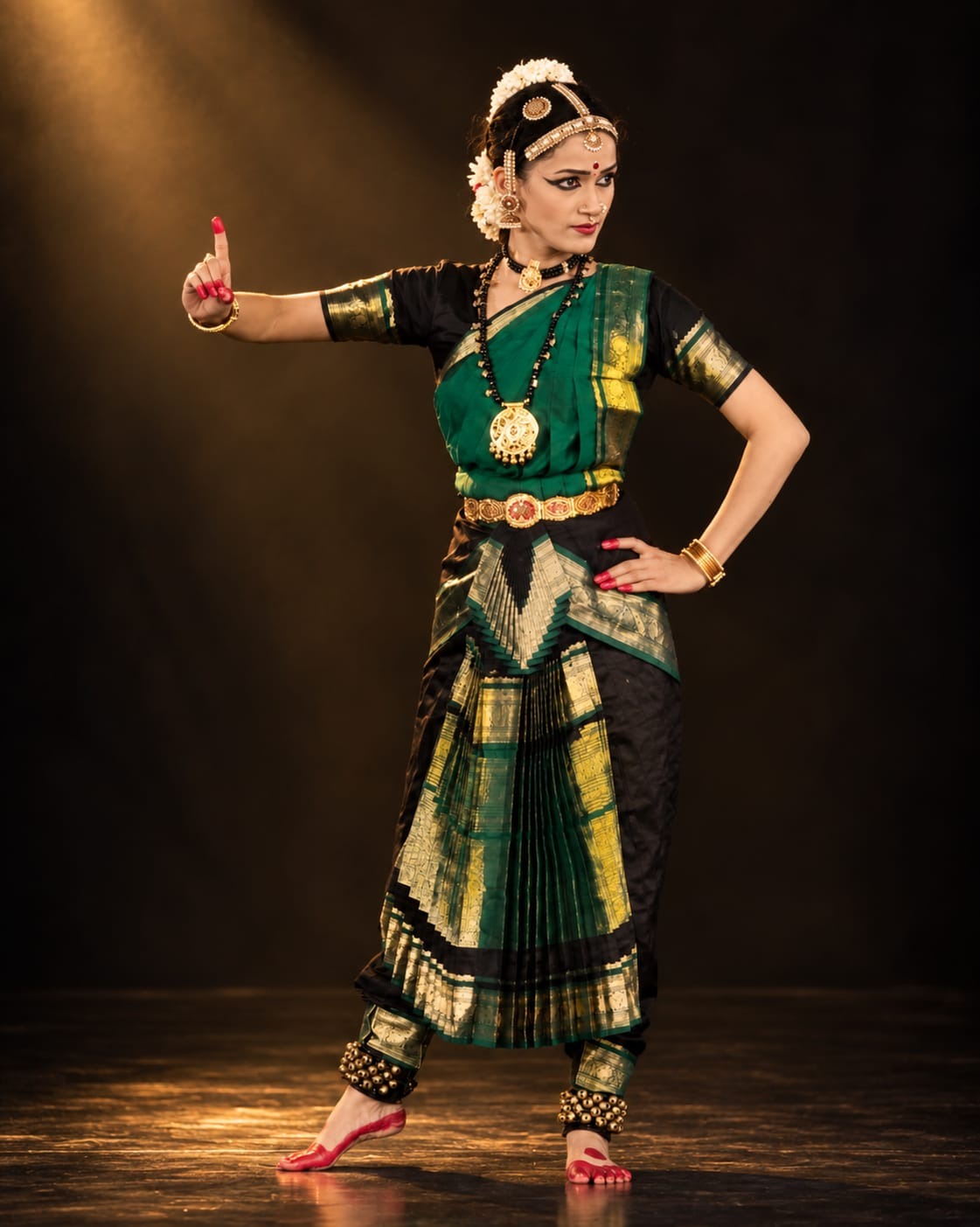 Bharatanatyam training journey photograph 5