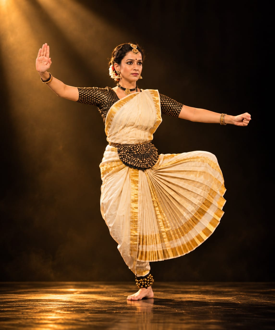 Bharatanatyam training journey photograph 2